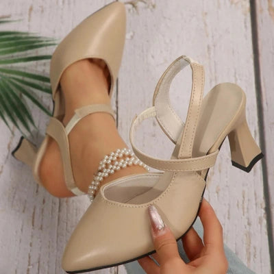 Scarpin Conforto - Salto Grosso (Promoção Especial de Inverno)