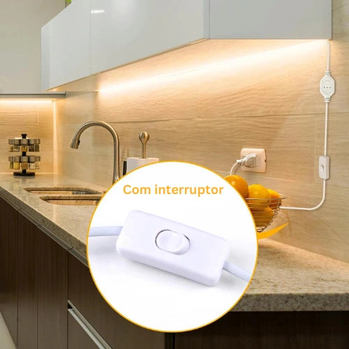 Luminária LED Flexível Garden Glow™ - Corda LED de Alta Luminosidade