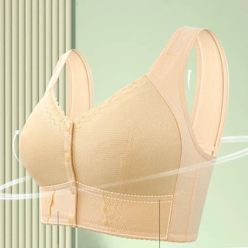 Sutiã Respirável com Fecho Frontal | Pacote com 2 + Envio Grátis
