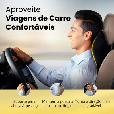 Travesseiro de Pescoço Confort - Conforto Para Cada Quilômetro