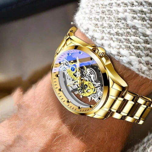 Relógio Luxo Masculino de Quartzo  - Gear Watch