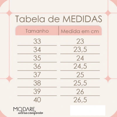 Kit 3 Sandálias Modare - para Esporão e Fascite Plantar (Oferta Especial)