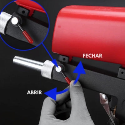 Pistola de jato de areia - TurboJato Pro