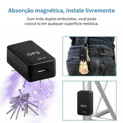 Mini Rastreador GPS | Proteja seus Bens mais Preciosos