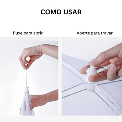 Malha de Proteção de Alimentos CleanBite - Suas Refeições Livres de Mosquitos