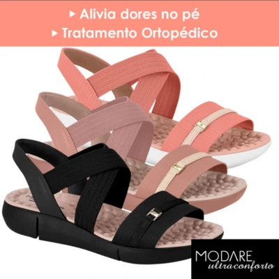 Kit 3 Sandálias Modare - para Esporão e Fascite Plantar (Oferta Especial)