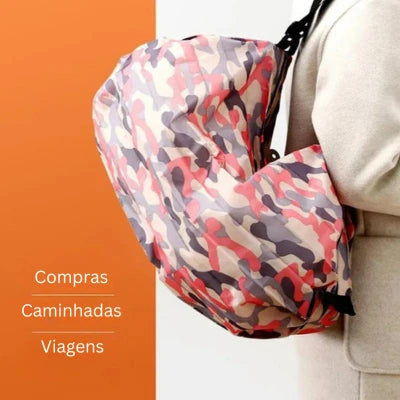 Bolsa Dobrável com Alça e Super Capacidade - MegaFlex