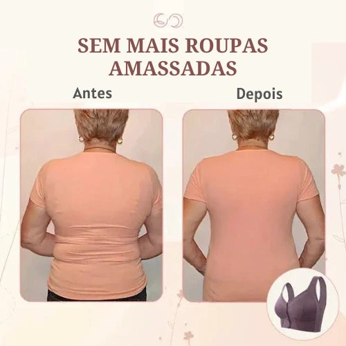 Sutiã Respirável com Fecho Frontal | Pacote com 2 + Envio Grátis