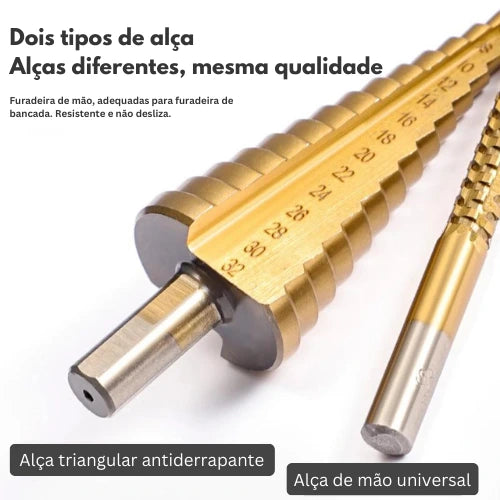 Conjunto de Brocas Titanium - Drill Force Original