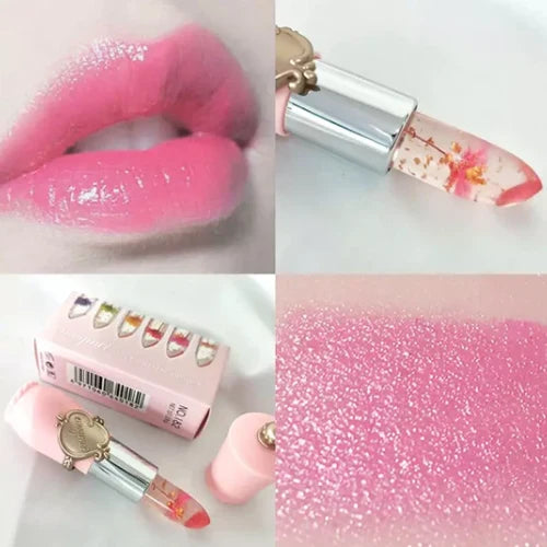 Batom Hidratante Revitalizador - Jelly Flowers (Kit Completo)