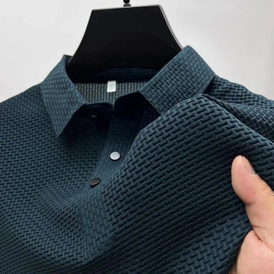 Camisa Polo em Malha Seda Gelo Soft Alto Padrão - Qualidade e Conforto!