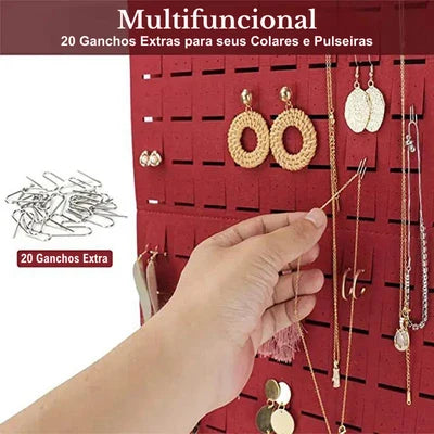 Expositor Organizador de Brincos e Joias - Elegant Angeles