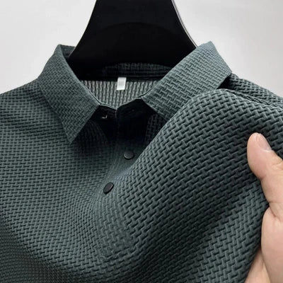 Camisa Polo em Malha Seda Gelo Soft Alto Padrão - Qualidade e Conforto!