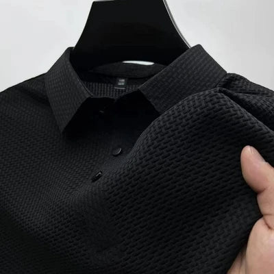 Camisa Polo em Malha Seda Gelo Soft Alto Padrão - Qualidade e Conforto!