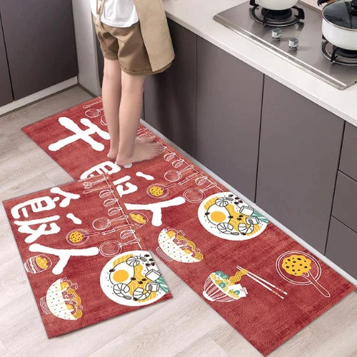 Tapete Antiderrapante para Cozinha - à prova de água, óleo e manchas!