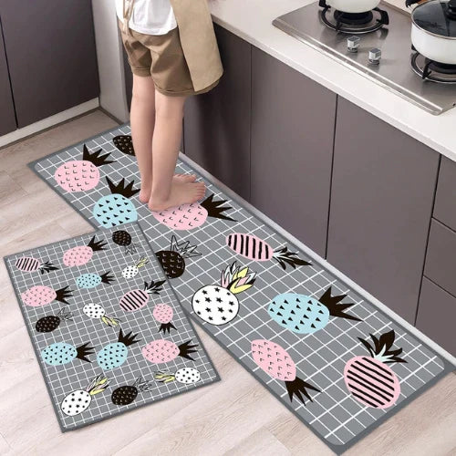 Tapete Antiderrapante para Cozinha - à prova de água, óleo e manchas!