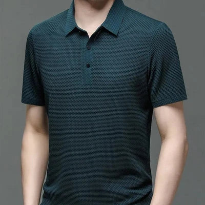Camisa Polo em Malha Seda Gelo Soft Alto Padrão - Qualidade e Conforto!