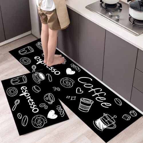 Tapete Antiderrapante para Cozinha - à prova de água, óleo e manchas!
