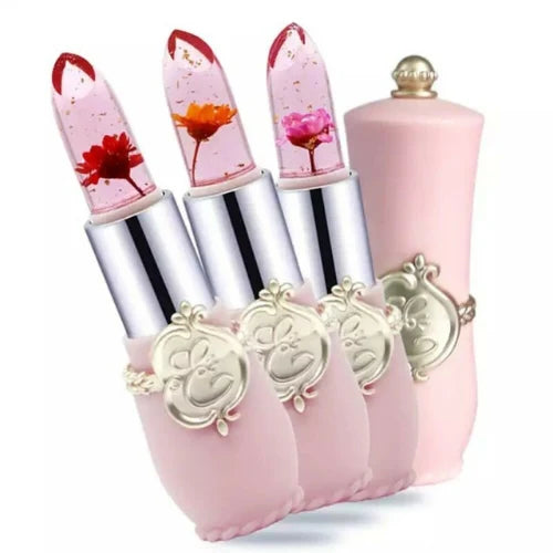 Batom Hidratante Revitalizador - Jelly Flowers (Kit Completo)