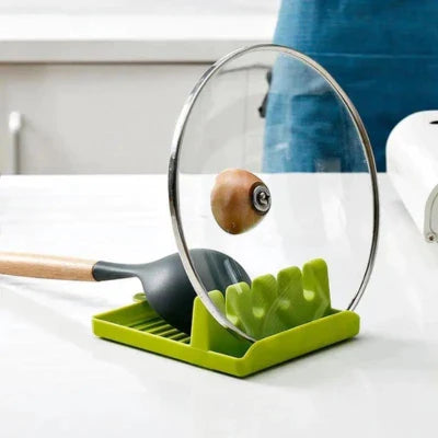 Suporte de Tampas e Utensílios para Receitas - Resiste até 155°C - Fogão Top