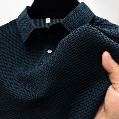 Camisa Polo em Malha Seda Gelo Soft Alto Padrão - Qualidade e Conforto!