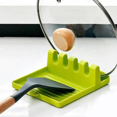 Suporte de Tampas e Utensílios para Receitas - Resiste até 155°C - Fogão Top
