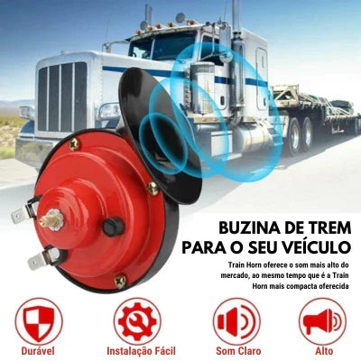 Buzina de Trem para Veículos Original - À Prova D'água