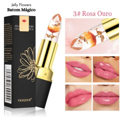 Batom Mágico Revitalizador - Jelly Flowers