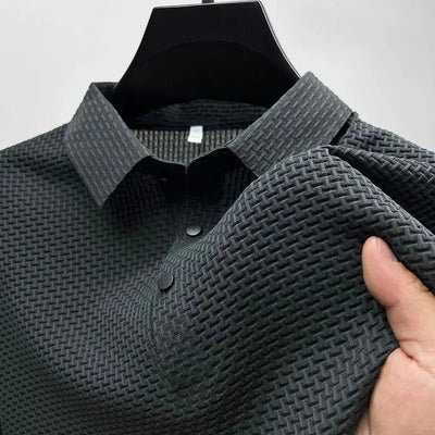 Camisa Polo em Malha Seda Gelo Soft Alto Padrão - Qualidade e Conforto!